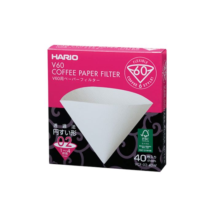 V60 02 Dripper Filtresi (40 Adet)