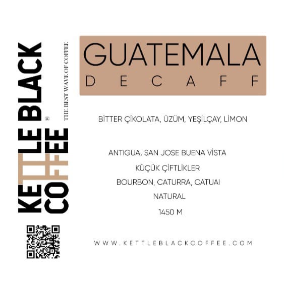 Guatemala Decaff (Kafeinsiz)